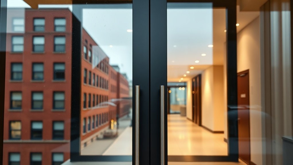 Glass Doors New Bradwell