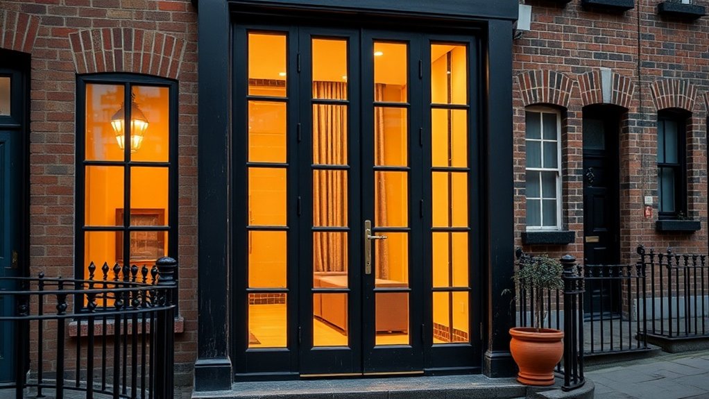 Glass Panel Doors Wolverton