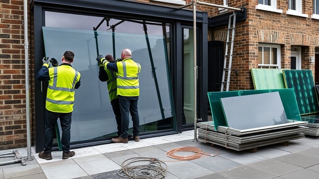 Low-E Glass Installation Wolverton