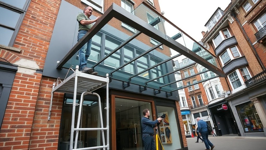 Shopfront Canopy Wolverton
