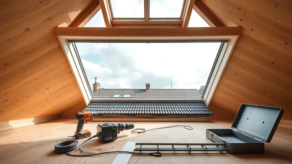 Skylight Installation New Bradwell