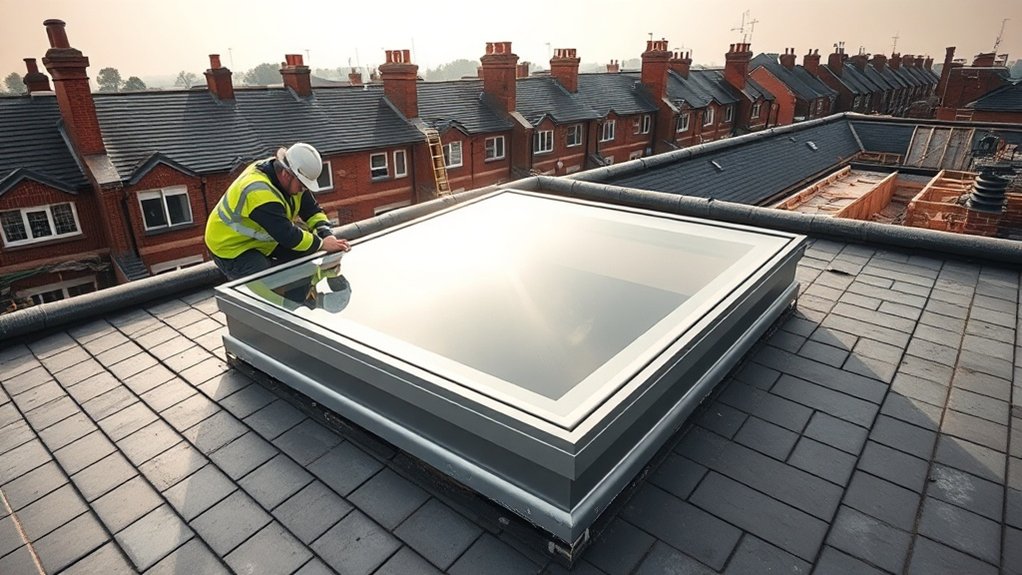 Skylight Installation Old Wolverton