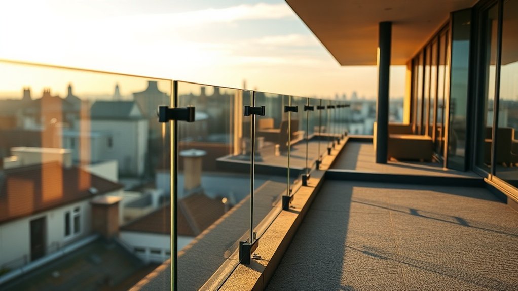 Terrace Glass Balustrades Wolverton